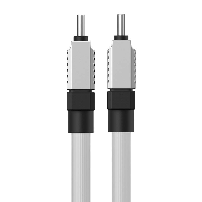 Cable USB-C to USB-C Baseus CoolPlay, 100W, 1m (white)