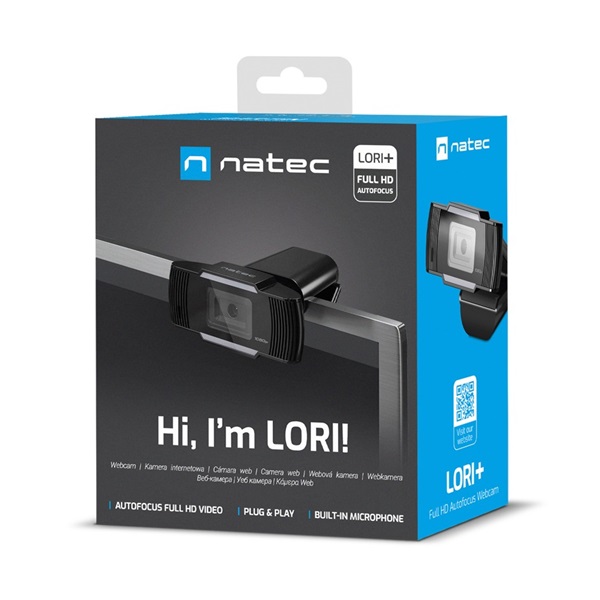 Natec Lori+ webkamera (NKI-1672)
