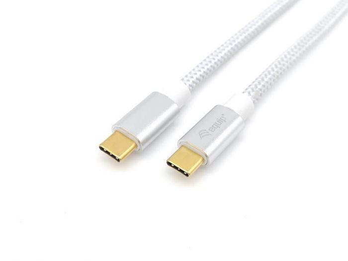 Equip 128355 USB-C - USB-C kábel 0.5m fehér