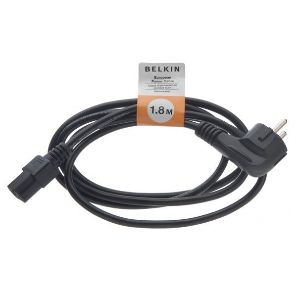 Belkin IEC-Euro hálózati kábel 1.8m (F3A225CP1.8M)