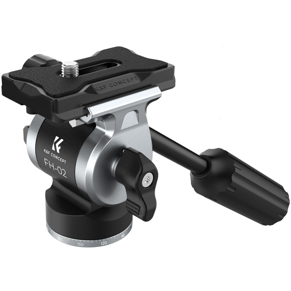 K&F Concept FH-02 Fluid videó állványfej, arca swiss, 3kg teherbírás K&F Concept FH-02 Fluid videó állványfej, arca swiss, 3kg teherbírás