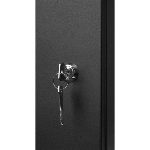 Stalflex 6U fali rack szekrény 19" 450mm fekete (RC19-6U-450GB)