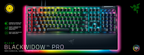 Razer BlackWidow V4 Pro (Yellow Switch) US Layout Razer BlackWidow V4 Pro (Yellow Switch) US Layout