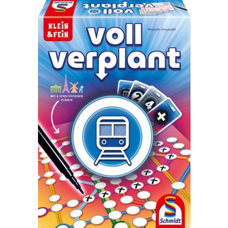 Schmidt Spiele Voll verplant német nyelvű társasjáték (49399)