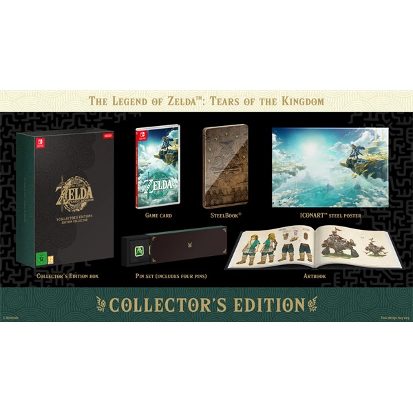 The Legend of Zelda: Tears of the Kingdom Collector`s Edition Nintendo Switch játékszoftver
