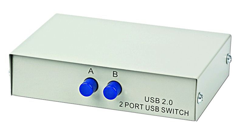 Gembird DSU-21 2 portos kézi switch USB Gembird DSU-21 2 portos kézi switch USB
