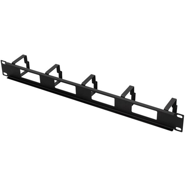 Stalflex rack szekrény kábelrendező 1U 19" 64mm fekete (CO19-1U-TB-B)