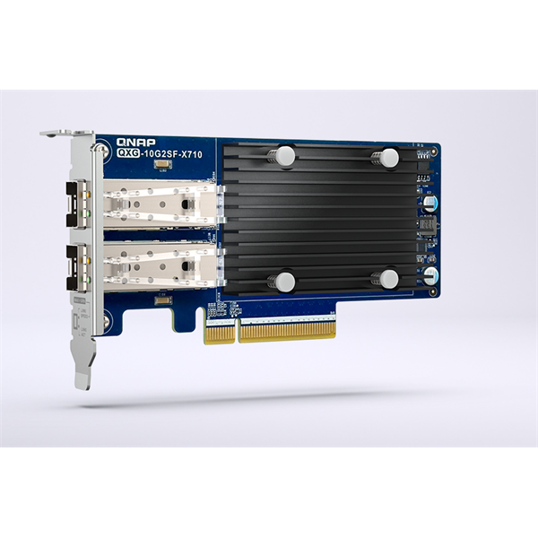 QNAP 2x10Gbps SFP+ - QXG-10G2SF-X710 Bővítő Kártya QNAP 2x10Gbps SFP+ - QXG-10G2SF-X710 Bővítő Kártya