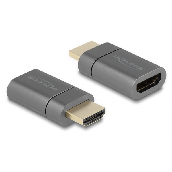 Delock 66684 HDMI apa - anya 8K 60Hz mágneses adapter Delock 66684 HDMI apa - anya 8K 60Hz mágneses adapter