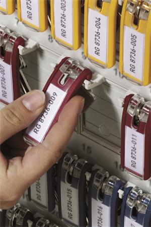 DURABLE  KEY CLIP Kulcscímke  műanyag vegyes színek