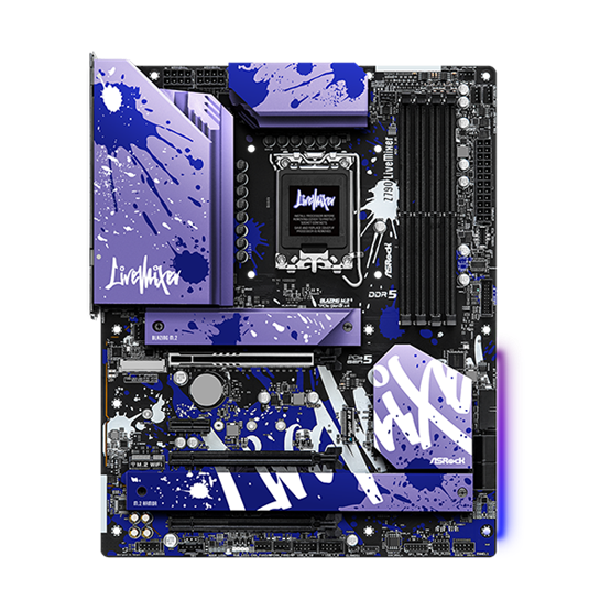 AL ASRock s1700 Z790 LIVEMIXER Alaplap