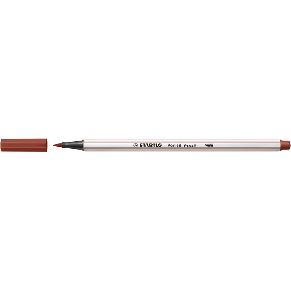 Stabilo Pen 68 brush vöröses barna ecsetfilc Stabilo Pen 68 brush vöröses barna ecsetfilc