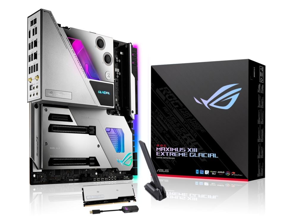 ASUS ROG Maximus XIII Extreme Glacial alaplap