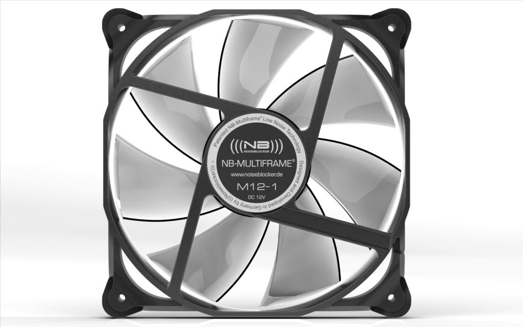 Blacknoise NB-Multiframe S-Series 750rpm ház hűtő 12 cm (M12-1) Blacknoise NB-Multiframe S-Series 750rpm ház hűtő 12 cm (M12-1)