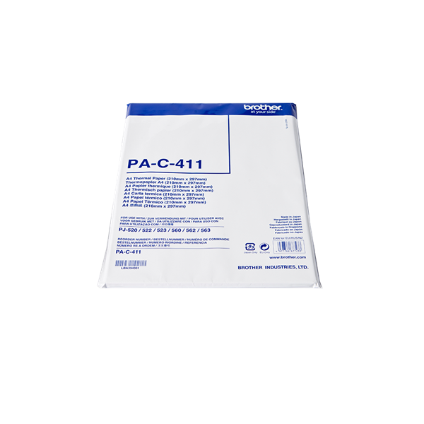 Brother PA-C411 A4 hőpapír Brother PA-C411 A4 hőpapír