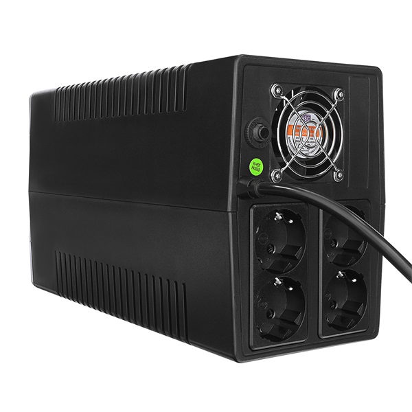 S-Link MIGHT U100 1000VA 12V7Ah*2  600W Line-Interactive  4 schuko szünetmentes 1000VA