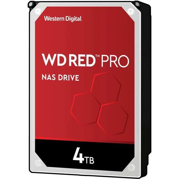 WESTERN DIGITAL 3.5" HDD SATA-III 4TB 7200rpm 256MB Cache, RED Pro WESTERN DIGITAL 3.5" HDD SATA-III 4TB 7200rpm 256MB Cache, RED Pro