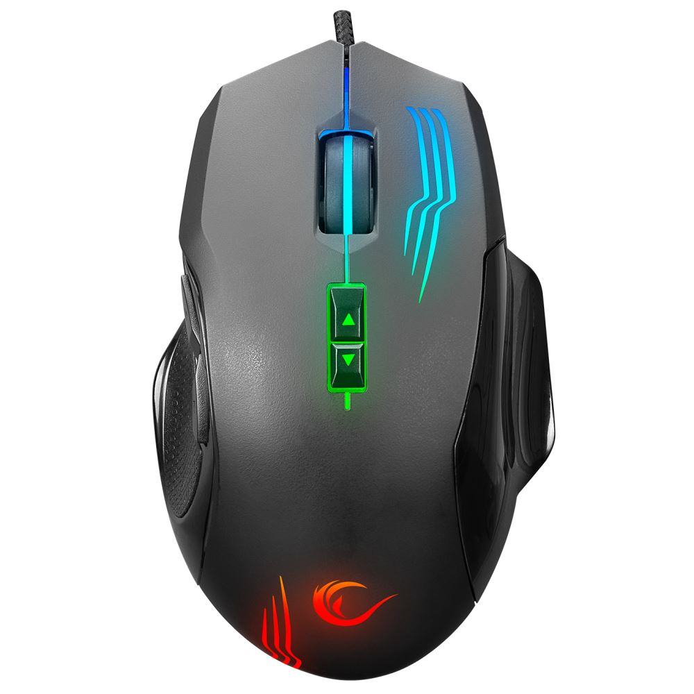 Rampage SMX-G38 Claw Gaming egér fekete (35497)