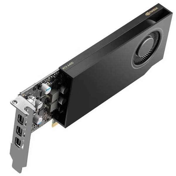 nVIDIA PCI-Ex16x nVIDIA Quadro RTX A400 4GB DDR6 Videokártya 