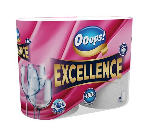 Ooops! Excellence háztartási papírtörlő 3 rétegű (KKC30021384)
