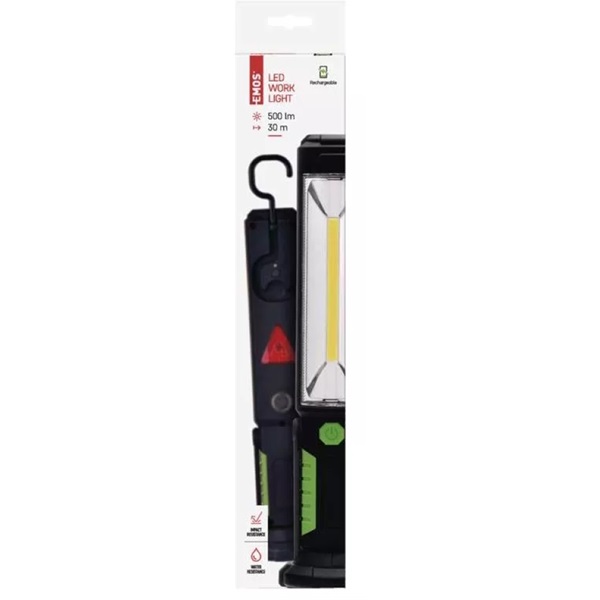 Emos akkumulátoros COB LED lámpa 5W, 500lm (P4525)