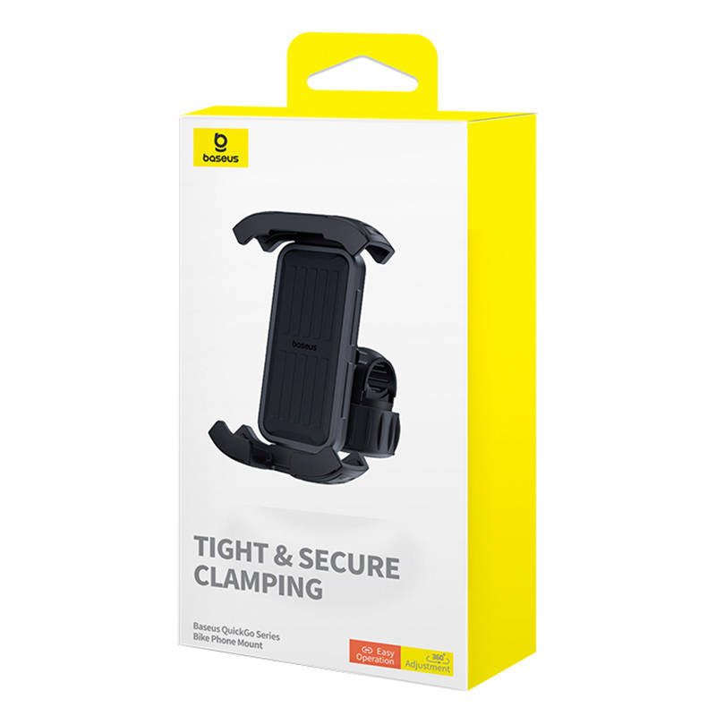 Baseus QuickGo bike carrier for phones (black) Baseus QuickGo bike carrier for phones (black)