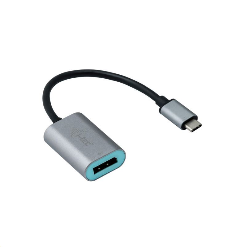 i-tec USB-C Displayport 60Hz Metal adapter asztroszürke (C31METALDP60HZ)