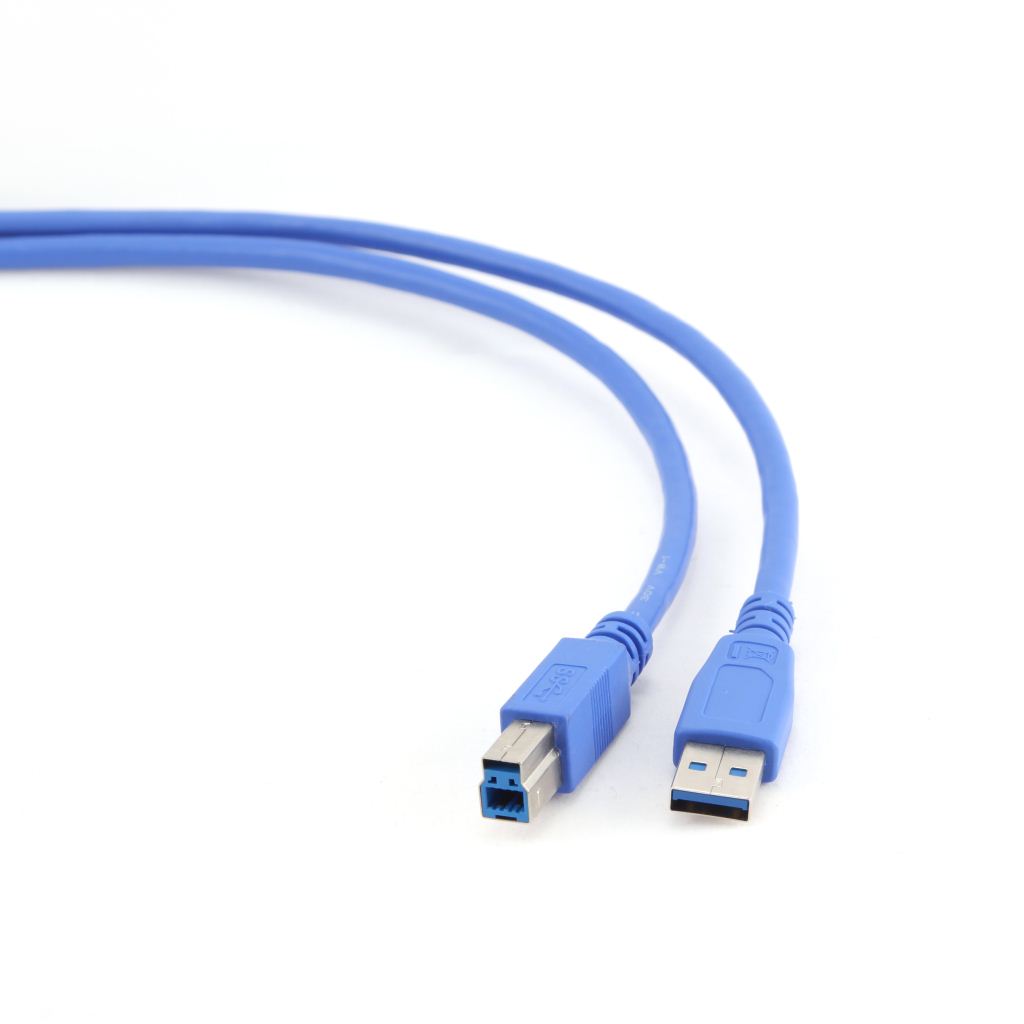 Gembird Cablexpert USB 3.0 A-B printer kábel 3m kék (CCP-USB3-AMBM-10) Gembird Cablexpert USB 3.0 A-B printer kábel 3m kék (CCP-USB3-AMBM-10)