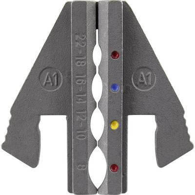 Krimpelő betét zsugortömlő csatlakozókhoz, 0.5 - 10 mm2 TOOLCRAFT 1423366 Krimpelő betét zsugortömlő csatlakozókhoz, 0.5 - 10 mm2 TOOLCRAFT 1423366