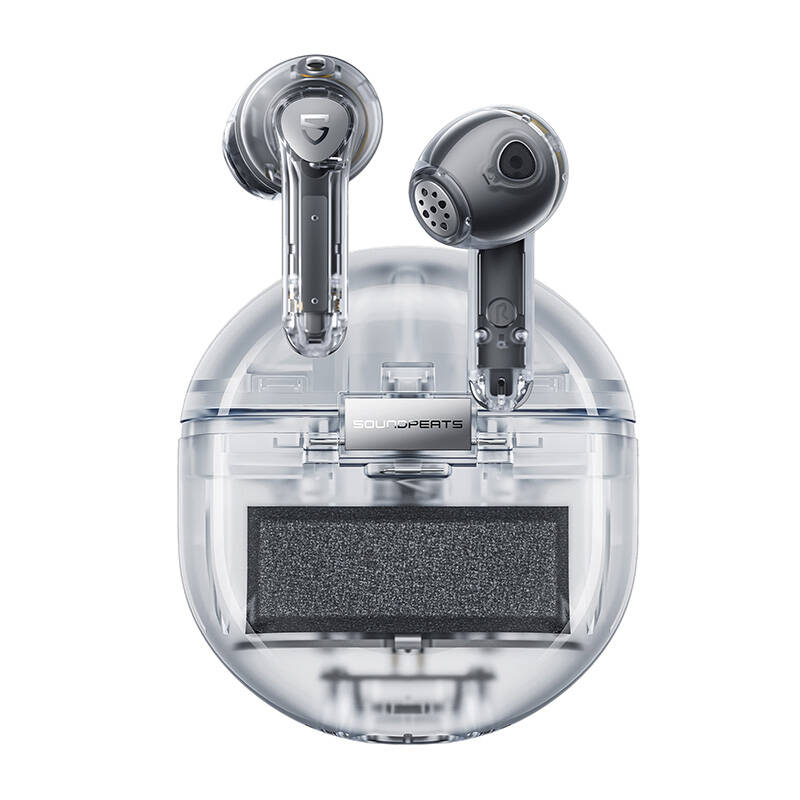Soundpeats Air4 TP TWS fülhallgató Átlátszó fehér 