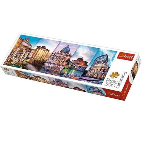 Trefl Utazás Olaszországba Panoráma puzzle 500db-os (29505)