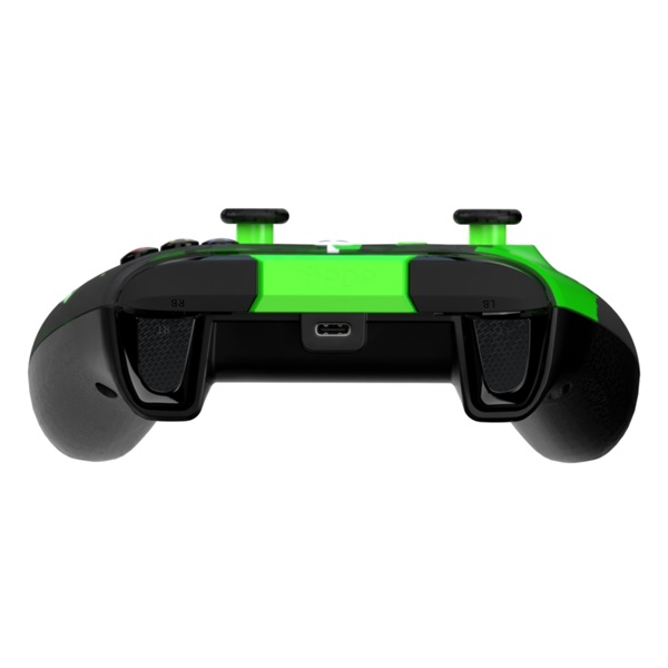 PDP Rematch Glow Adevanced Xbox Series X|S/Xbox One/PC Jolt Green Glow in the Dark vezetékes kontroller