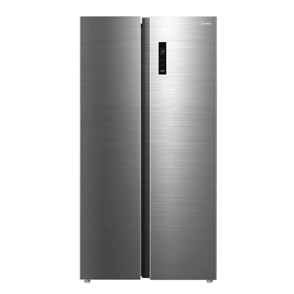 Midea MDRS710FGD46 Hűtő:349L Fagyasztó:206L No frost hűtőszekrény Side-by-side Inox