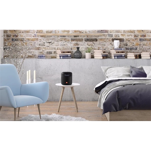 JBL TunerXL fekete hordozható Bluetooth FM/DAB rádiós hangszóró (tápadapter nem tartozék)