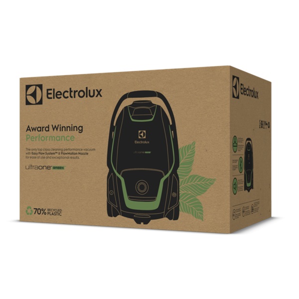 Electrolux EUOC9GREEN UltraOne csendes porzsákos porszívó