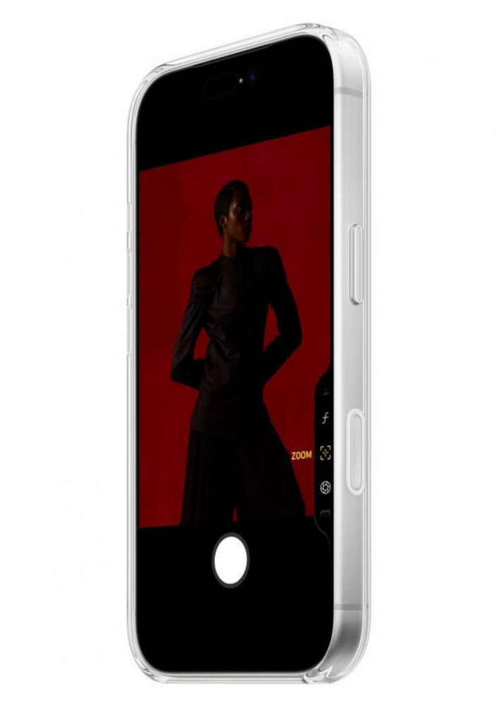 Apple iPhone 17 Pro MagSafe-rögzítésű átlátszó tok