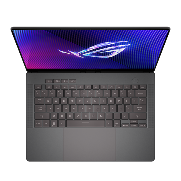ASUS GAMER NB ROG ZEPHYRUS GA403WR-QS088W 14" WQXGA OLED, R9 AI 9 HX 370,32GB, 2TB M.2, RTX 5070 Ti 16GB, WIN11H, Szürke
