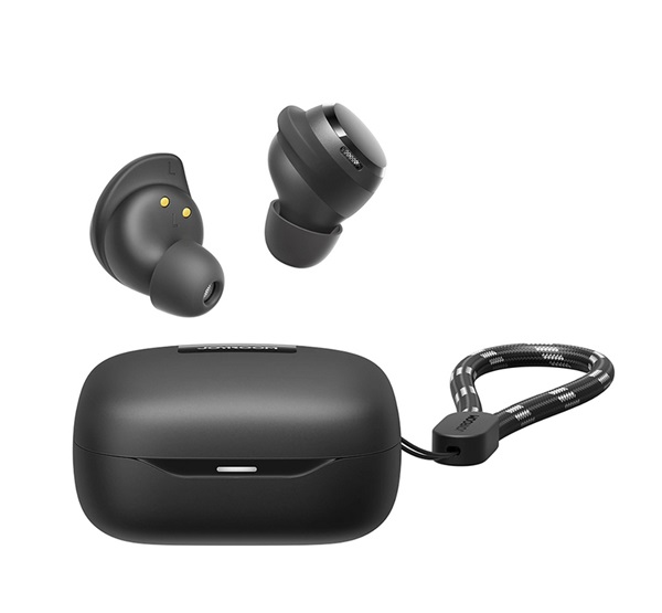 JOYROOM JDOTS bluetooth fülhallgató SZTEREO (v5.4, TWS, mikrofon, zajszűrő + töltőtok) FEKETE (JR-DB3_B)