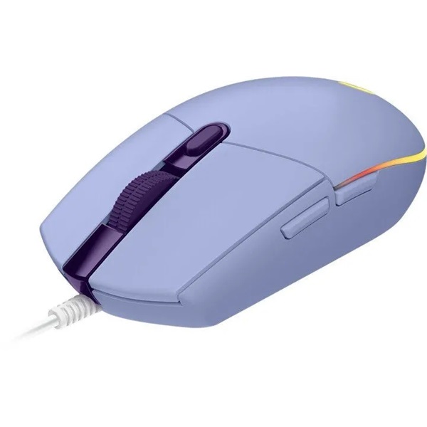Logitech G102 LIGHTSYNC gaming egér lila (910-005854)