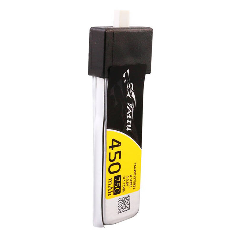 Gens ace 450mAh 3.8V 75C 1S1P HV Lipo akkumulátorok (5db)