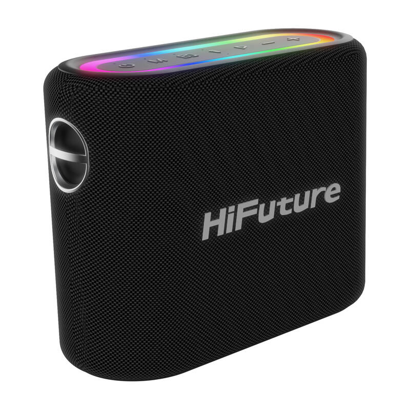 HiFuture Vocalist 200 Bluetooth Hordozható hangszóró + 2 microphones Fekete