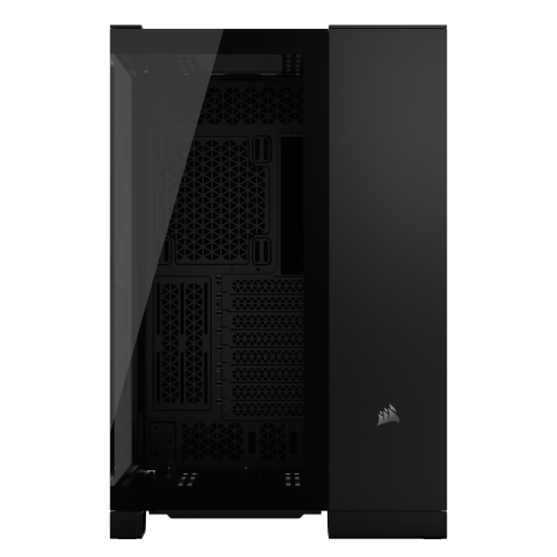 CORSAIR 6500X Tempered Glass Mid-Tower számítógépház Fekete CORSAIR 6500X Tempered Glass Mid-Tower számítógépház Fekete