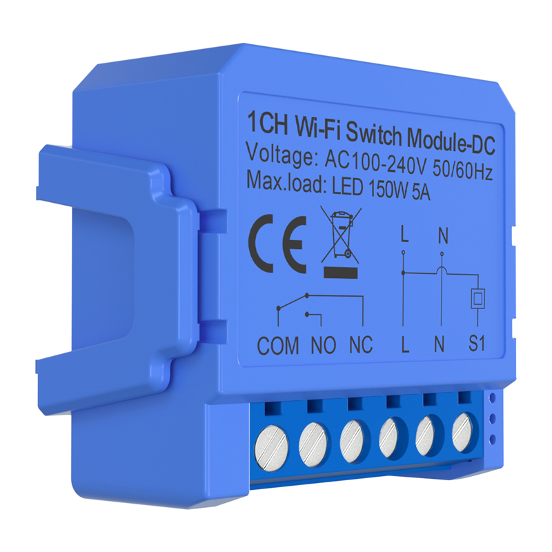 Avatto WSM16-DC32V-1 1 csatornás WiFi kapcsolómodul feszültségmentes érintkezővel