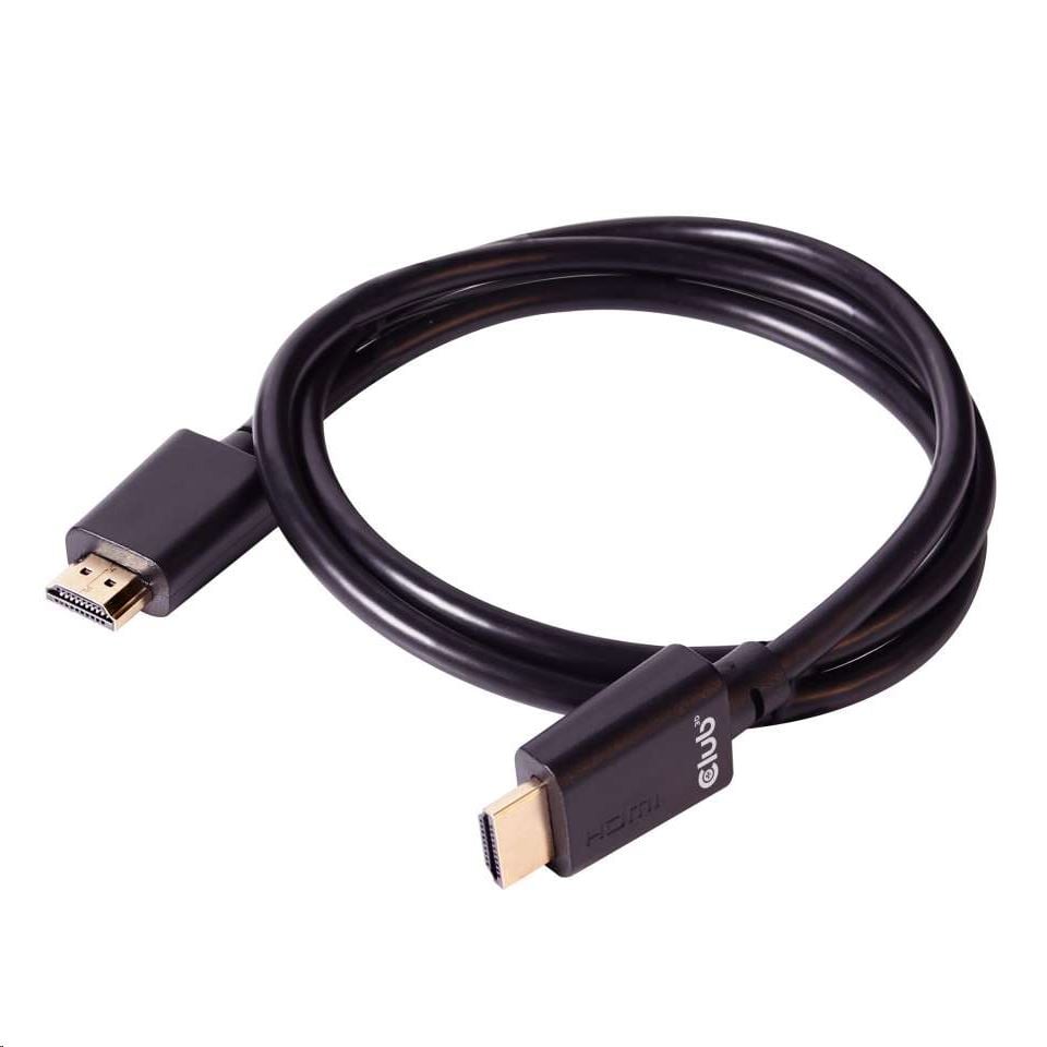 CLUB3D HDMI 2.1 - Ultra High Speed HDMI 10K 120Hz kábel, 2m (CAC-1372) CLUB3D HDMI 2.1 - Ultra High Speed HDMI 10K 120Hz kábel, 2m (CAC-1372)