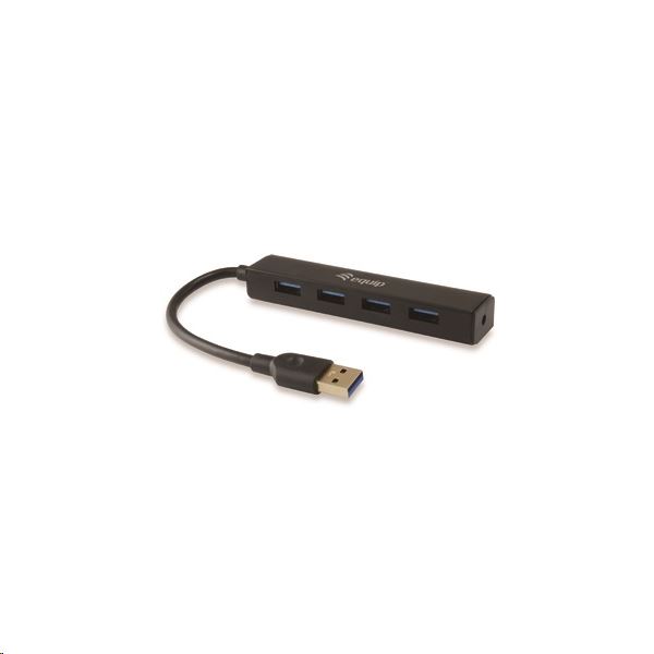 Equip USB 3.0 Hub 4port fekete (128953) Equip USB 3.0 Hub 4port fekete (128953)