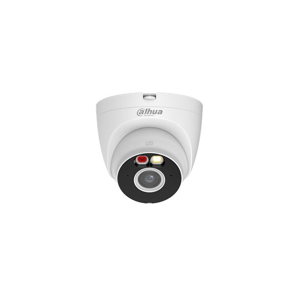 Dahua IP wifi turretkamera - T5A-PV (5MP, 3,6mm, 2,4GHz; H265, IR+LED30m, IP67, SD; mikrofon; hangszóró 12VDC)