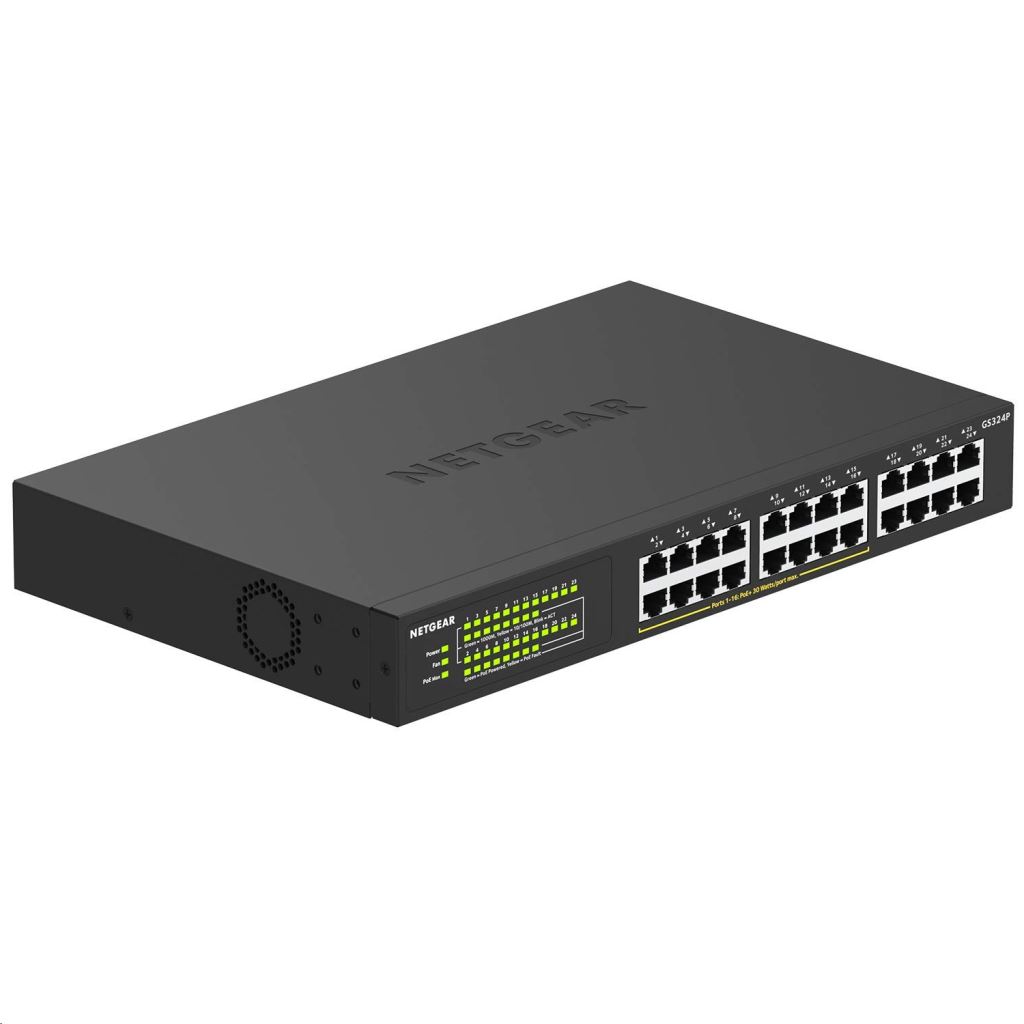 Netgear GS324P-100EUS Gigabit 24 portos switch Netgear GS324P-100EUS Gigabit 24 portos switch