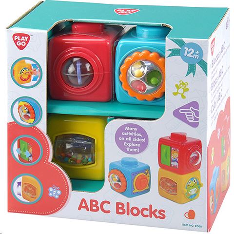 Playgo ABC aktív kockák Playgo ABC aktív kockák