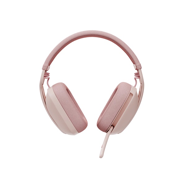 Logitech Zone Vibe 100 headset rózsaszín (981-001224)