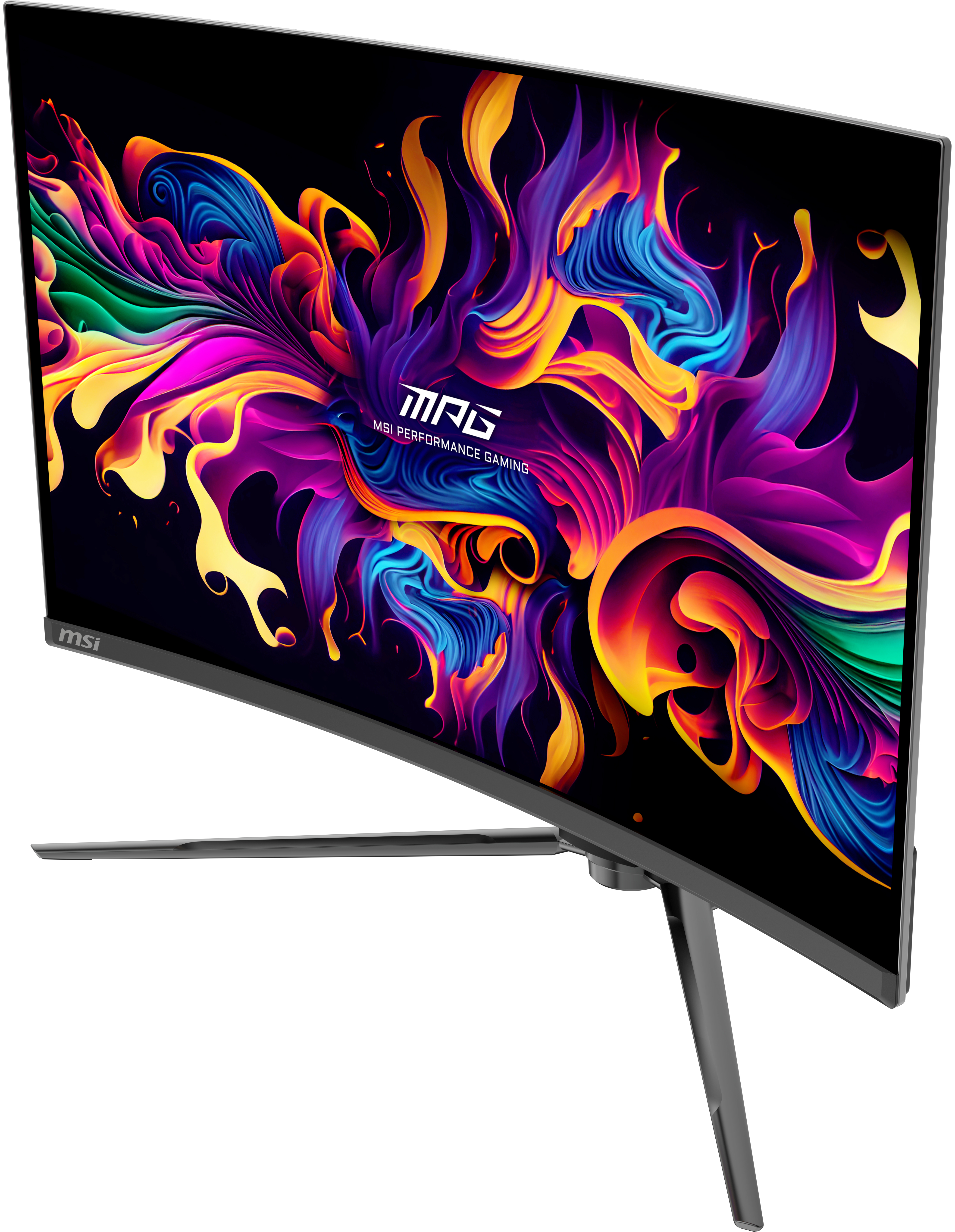 MSI  31,5" MPG 321CURX QD-OLED Monitor - 3840x2160, UHD, 240Hz, 0,03ms,  Ívelt, Gamer, Fekete
